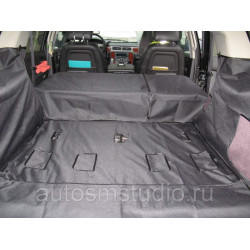 Чехол багажника Maxi для Chevrolet Tahoe III (2007-2014) (чёрный, серый)